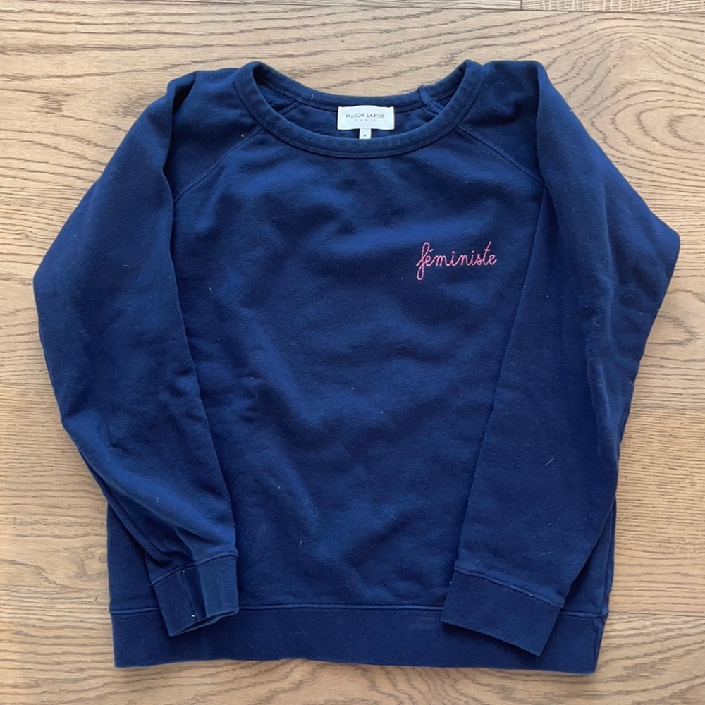 Feminist Crew Sweatshirt - M